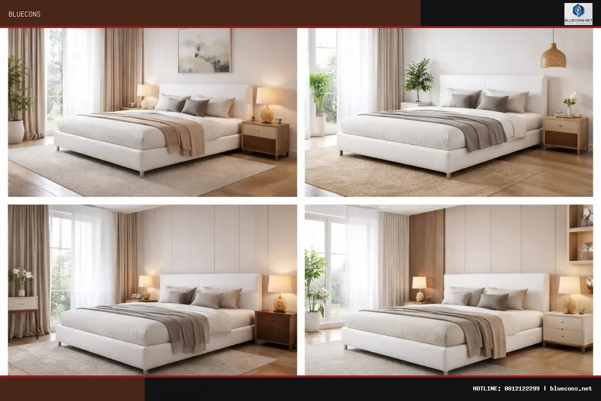 Nhược điểm cần cân nhắc khi chọn giường màu trắng – Bluecons