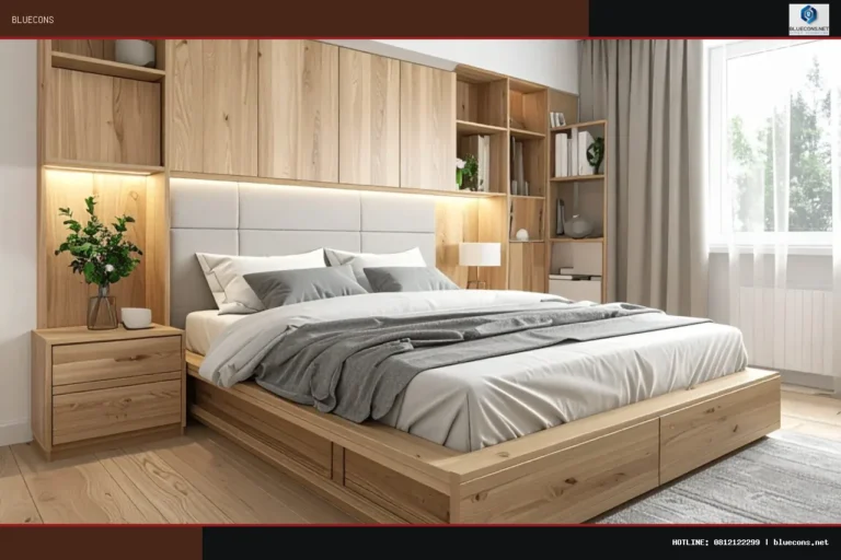 giường ngủ tròn – hình ảnh Bluecons