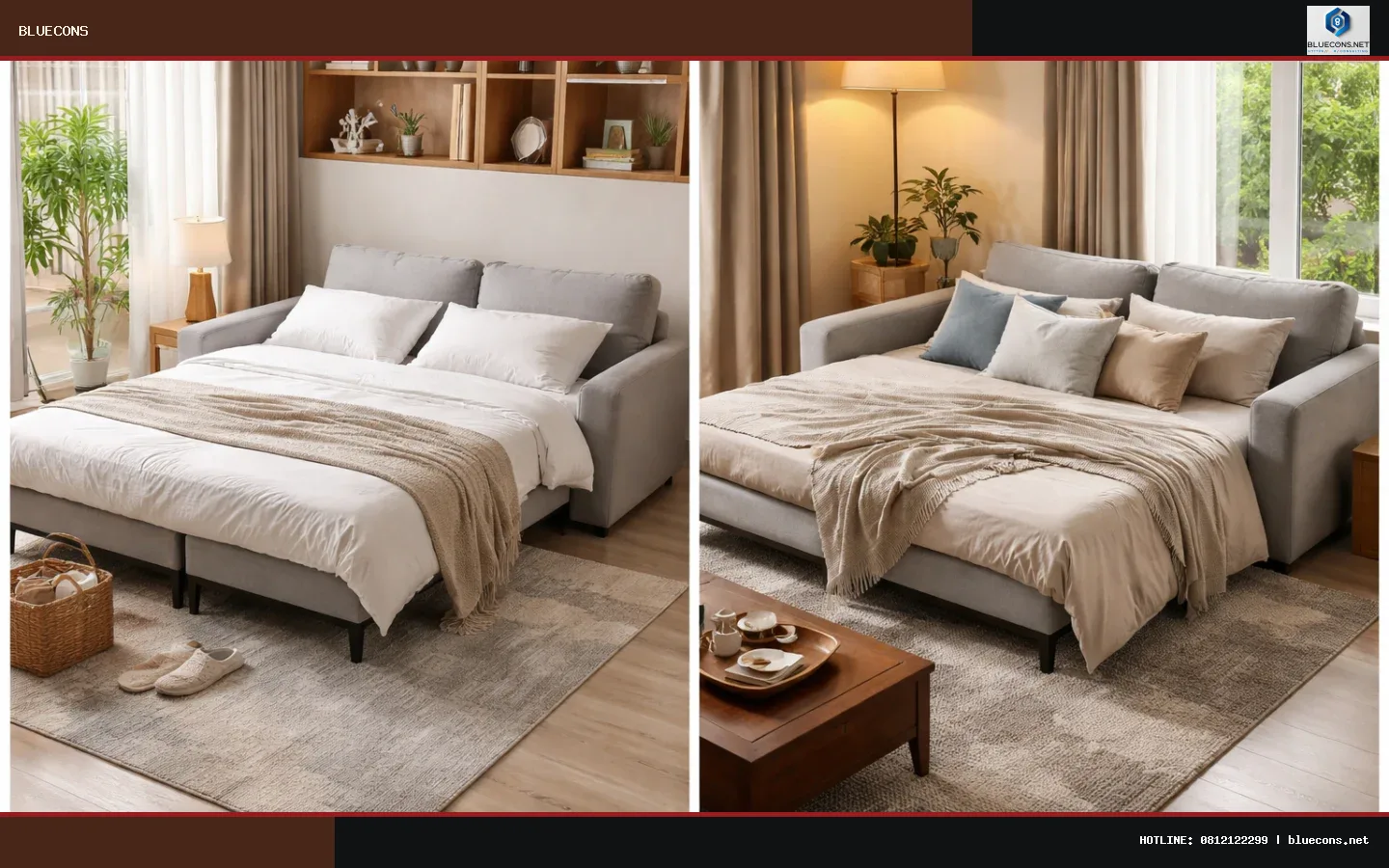 giường sofa bed – ảnh minh họa