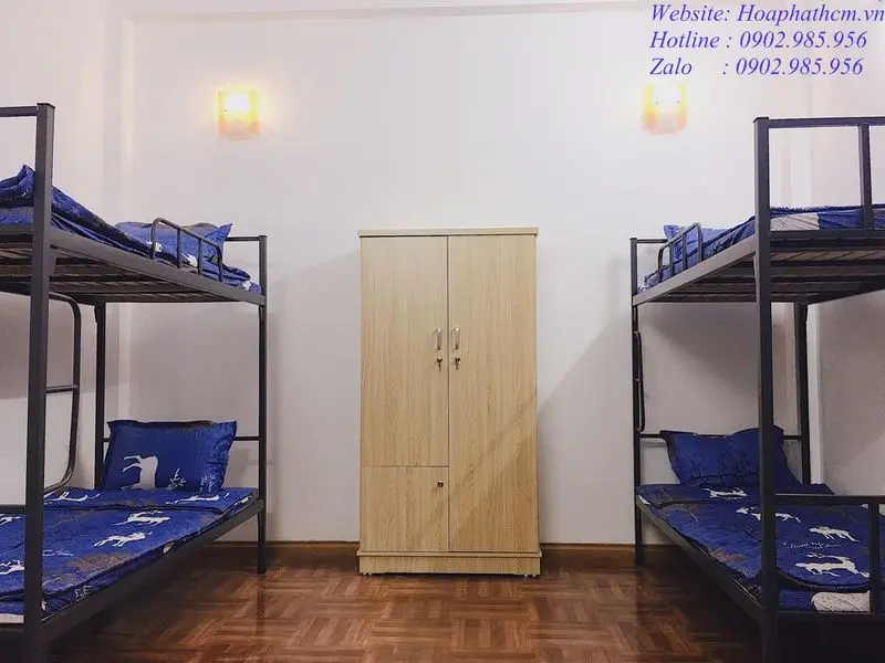 Giường tầng kim loại