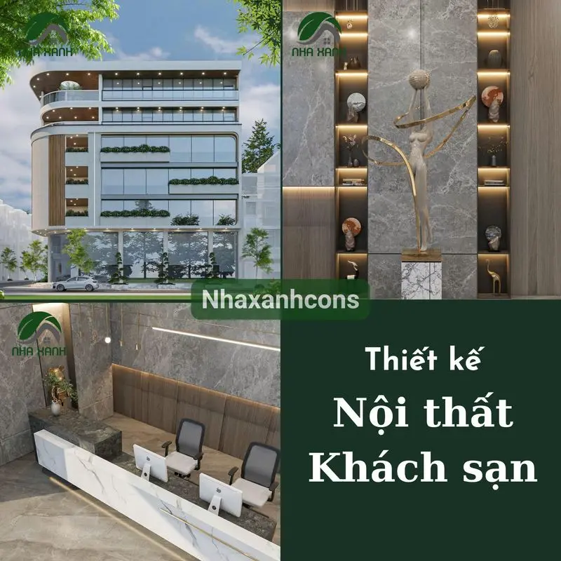 Thiết kế thi công khách sạn tại Cần Thơ