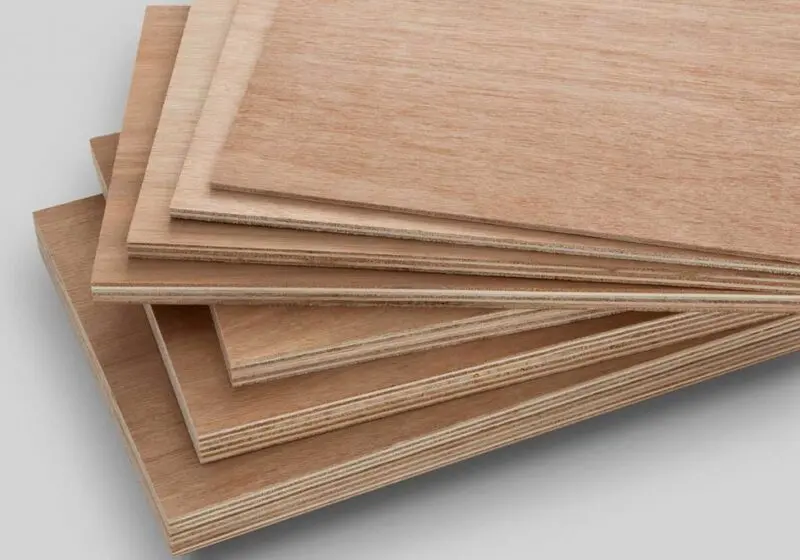 Quầy gỗ plywood trong thiết kế nội thất quán cà phê