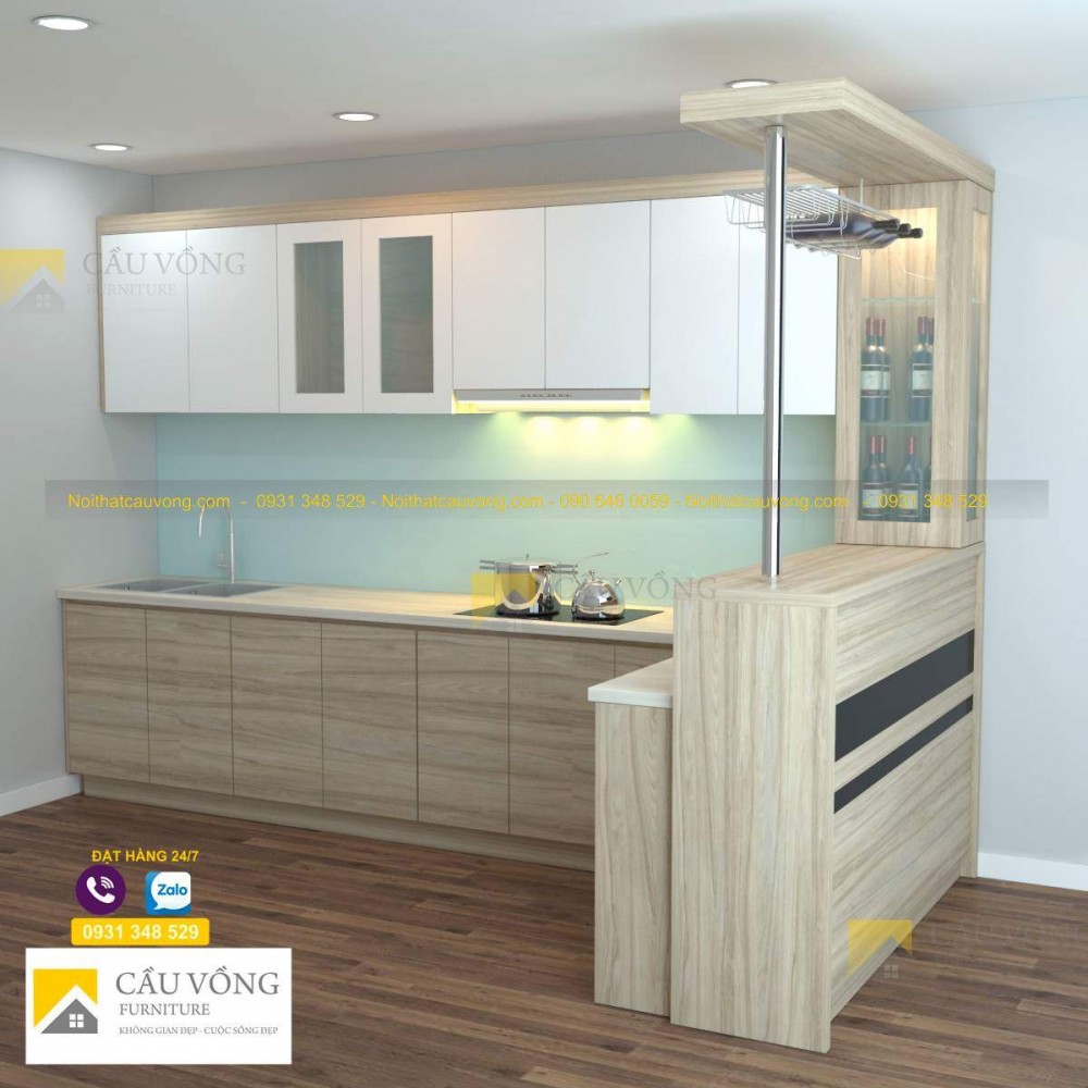 Quầy bar mini tiện lợi