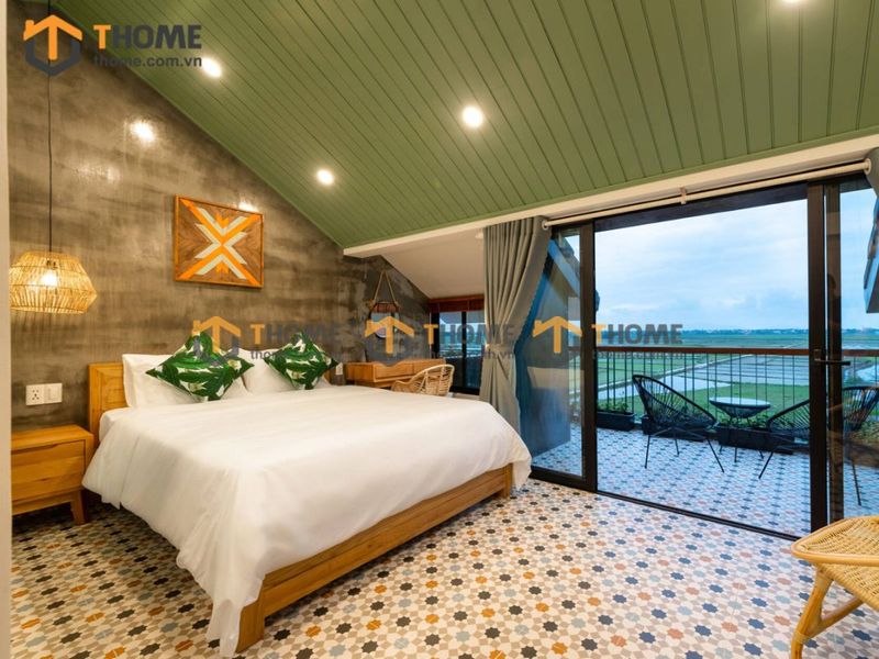 Khách Sạn Gỗ Sồi Tự Nhiên