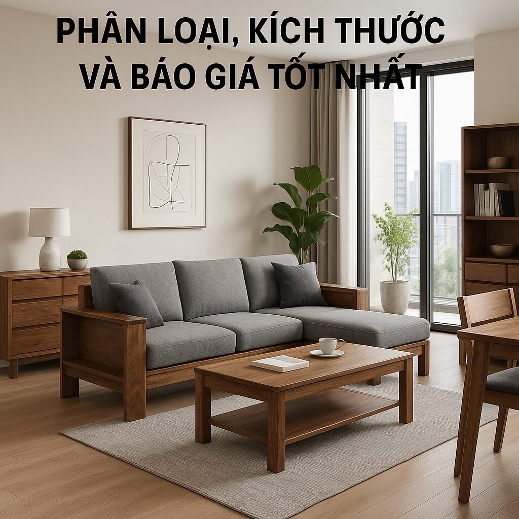 Kinh Nghiệm Chọn Nội Thất Gỗ Chung Cư: Phân Loại, Kích Thước và Báo Giá Tốt Nhất Bluecons