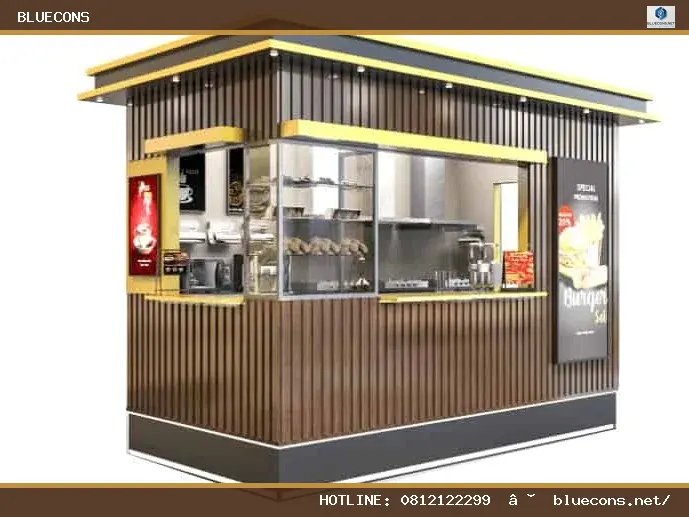 Kiot bán đồ ăn vặt – hình ảnh Bluecons