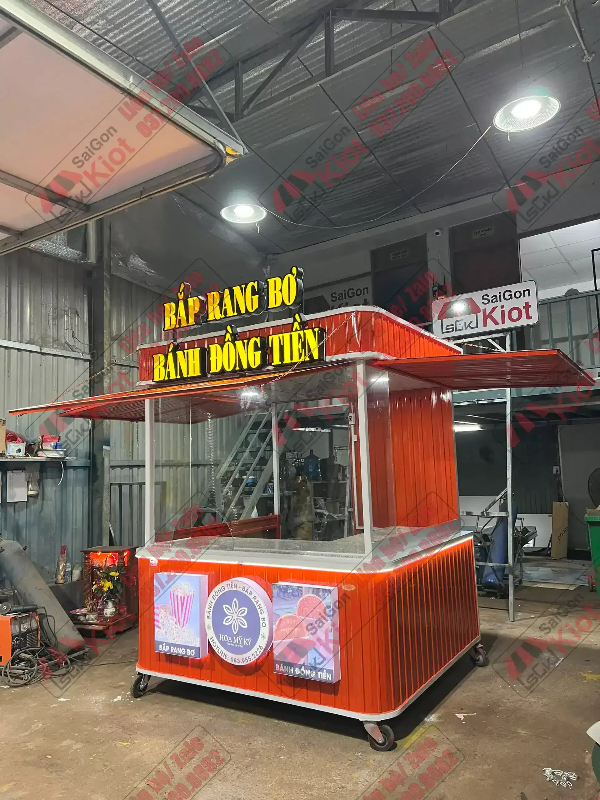 Kiot bán trà sữa đẹp