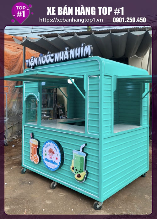 Kiot bán hàng mini 1m8