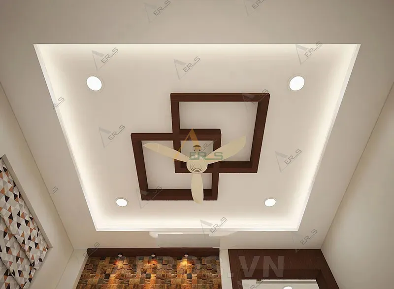 Các mẫu trần thạch cao đẹp