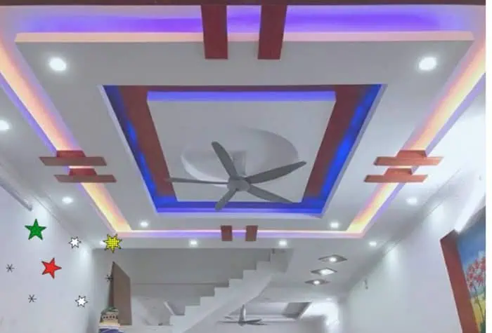 Mẫu trần thạch cao phòng khách đẹp