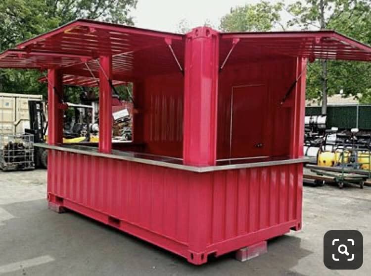 Quầy bán hàng được trang trí đẹp mắt