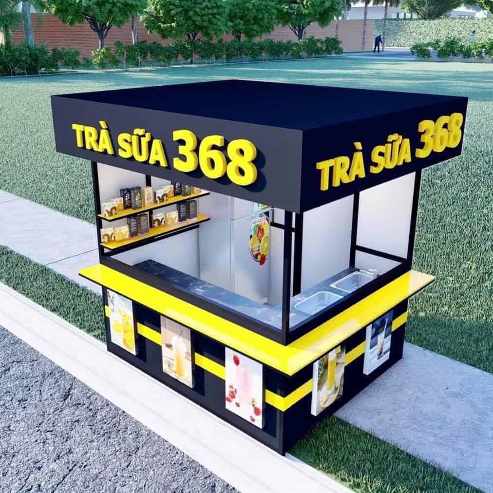Mẫu quầy trà sữa