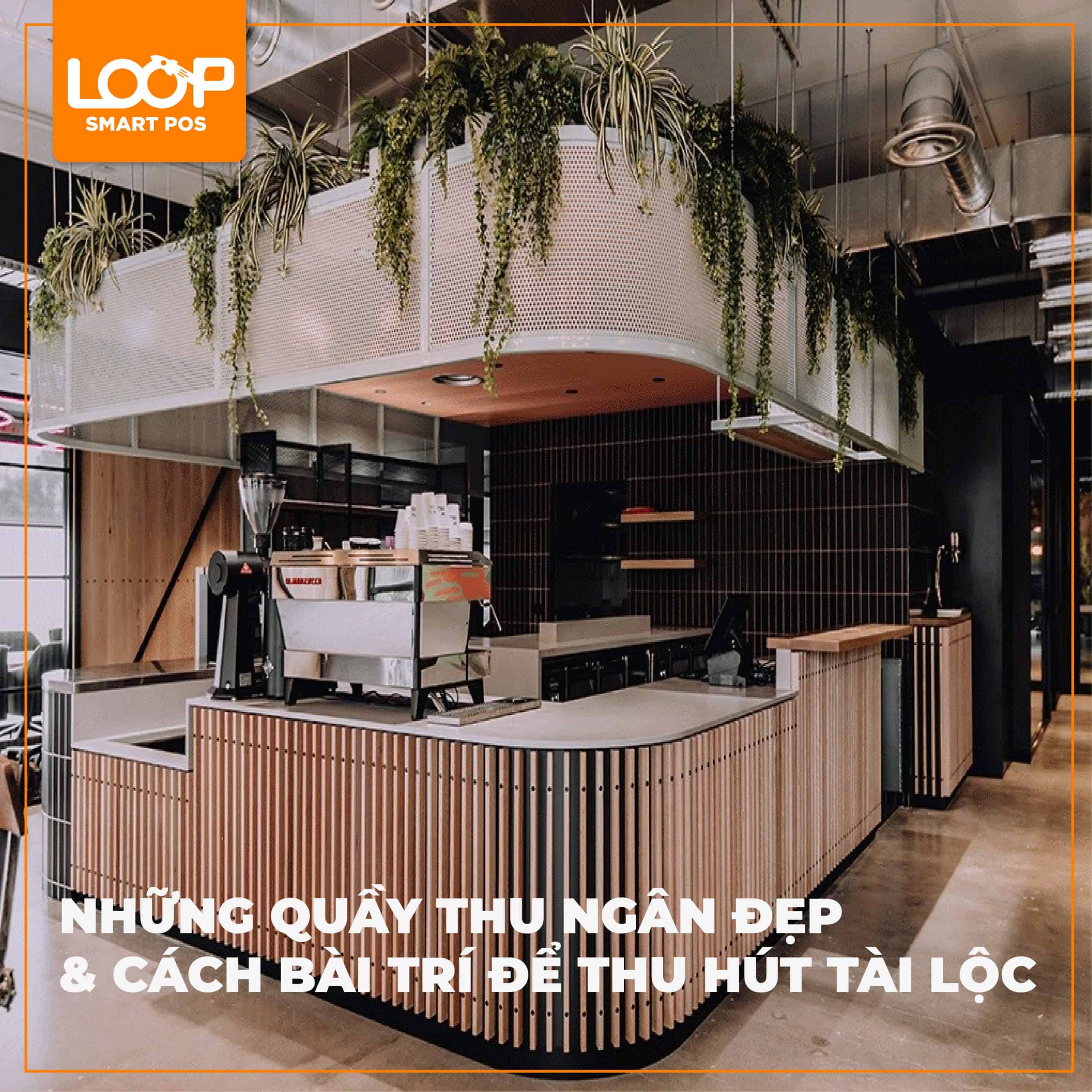 Quầy thu ngân hiện đại