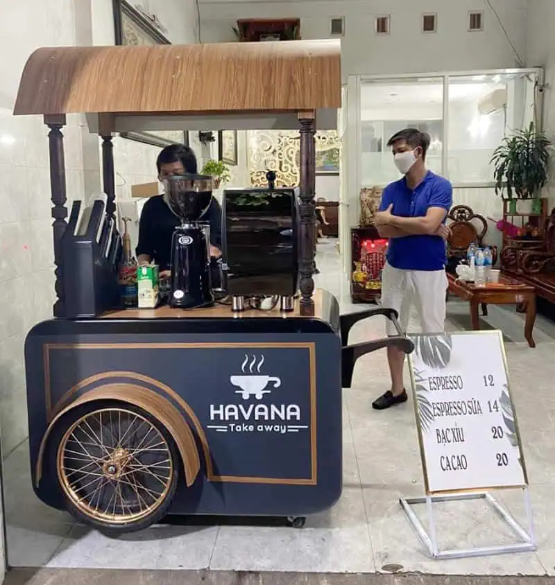 Xe cafe đẹp