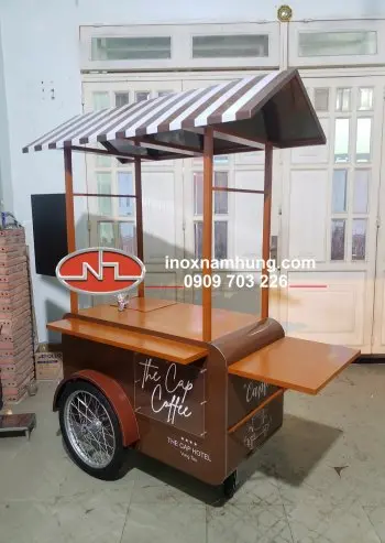Xe cafe mang đi