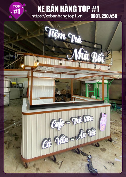 Mẫu kiot bán hàng đẹp
