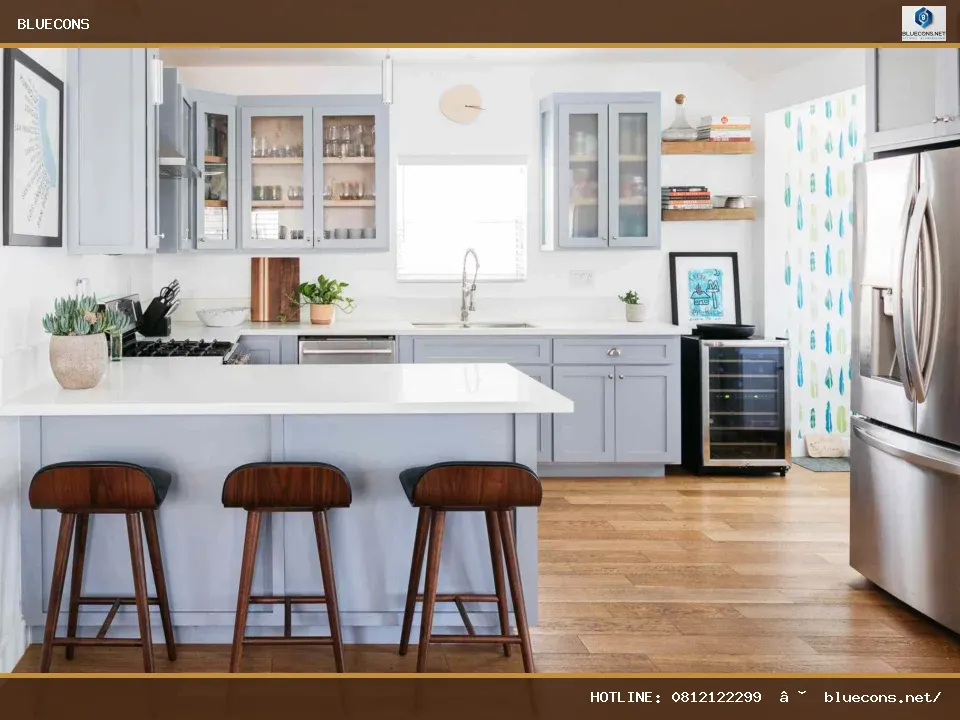 Mẫu quầy bar bếp – hình ảnh Bluecons