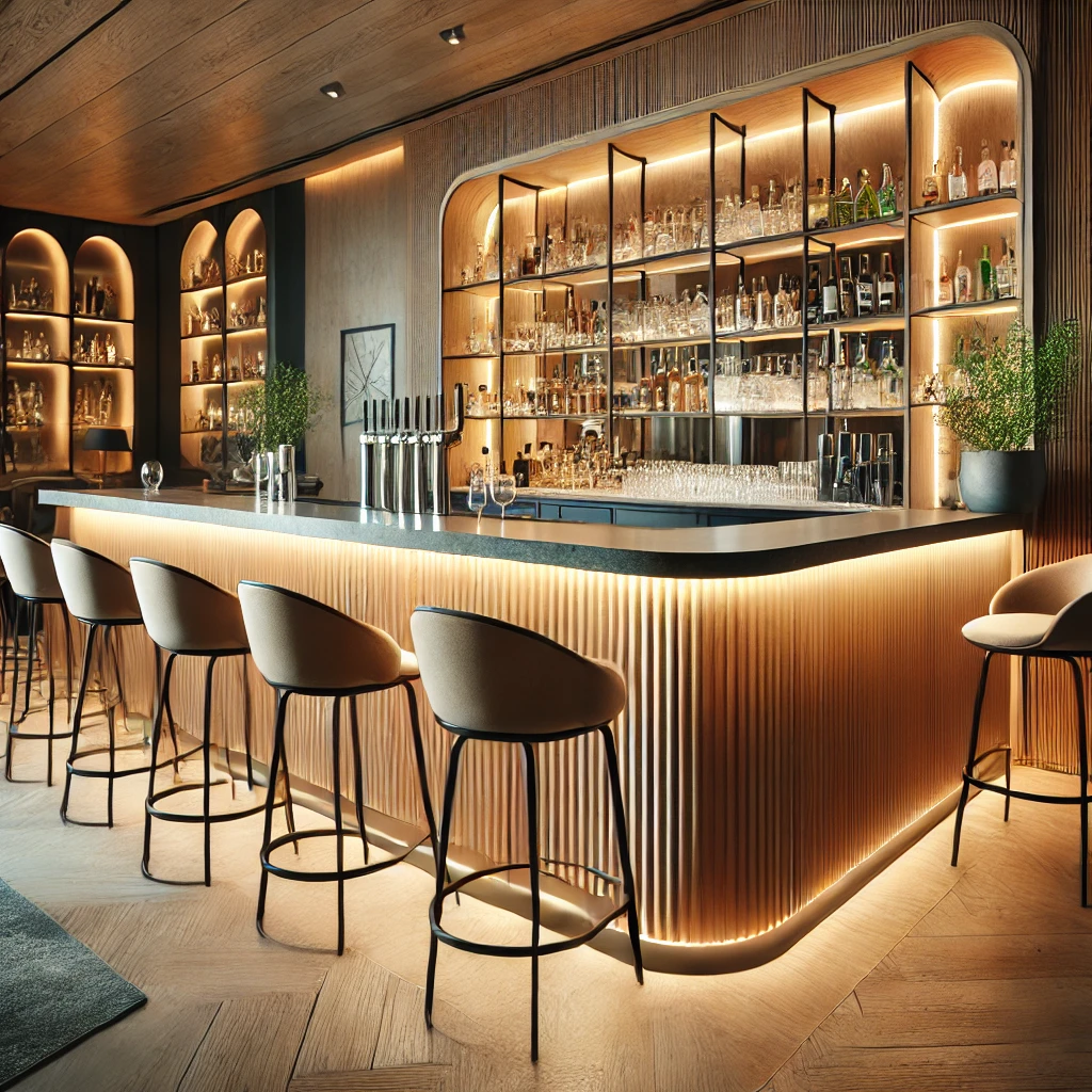 mẫu quầy bar gỗ hiện đại (5) Mẫu Quầy Bar Gỗ Hiện đại (5)