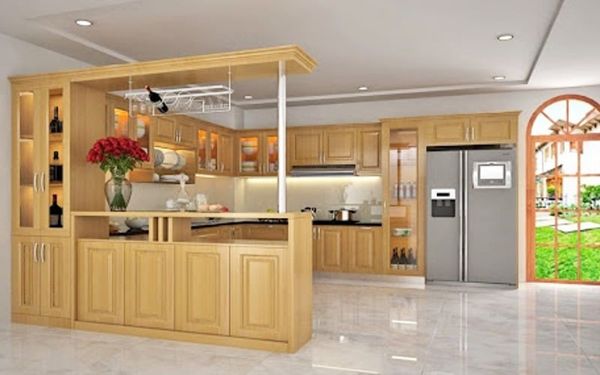 Kích thước tiêu chuẩn của quầy bar