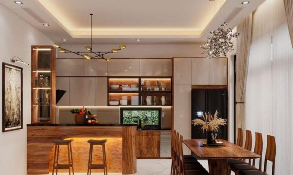 Mẫu quầy bar hiện đại