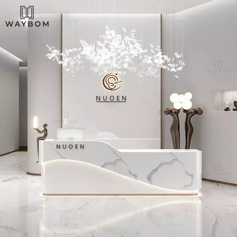 Quầy lễ tân hình chữ L