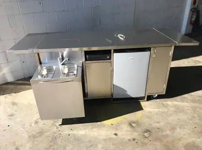 Những mẫu quầy pha chế inox hiện đại