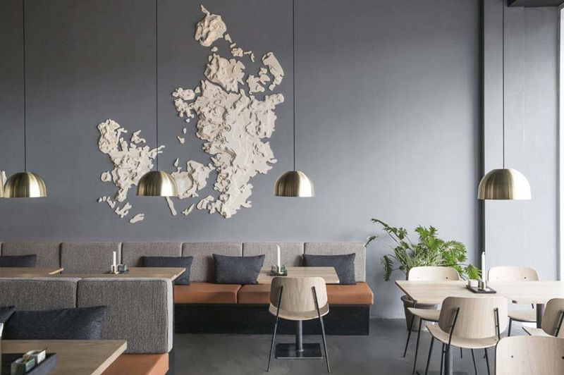 Mẫu thiết kế quán cà phê phong cách Scandinavian đẹp