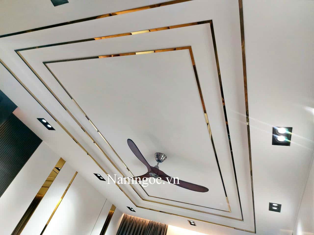 Mẫu trần thạch cao hiện đại