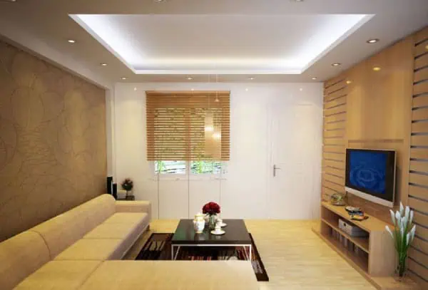 Mẫu trần thạch cao có họa tiết