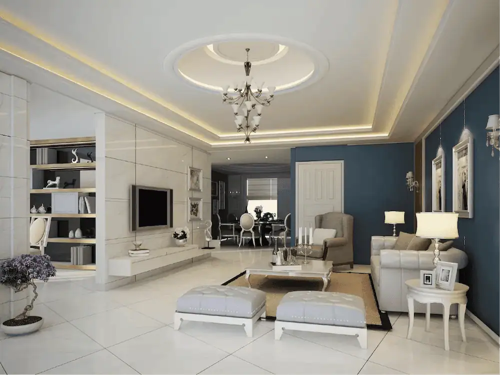 Mẫu trần thạch cao đẹp