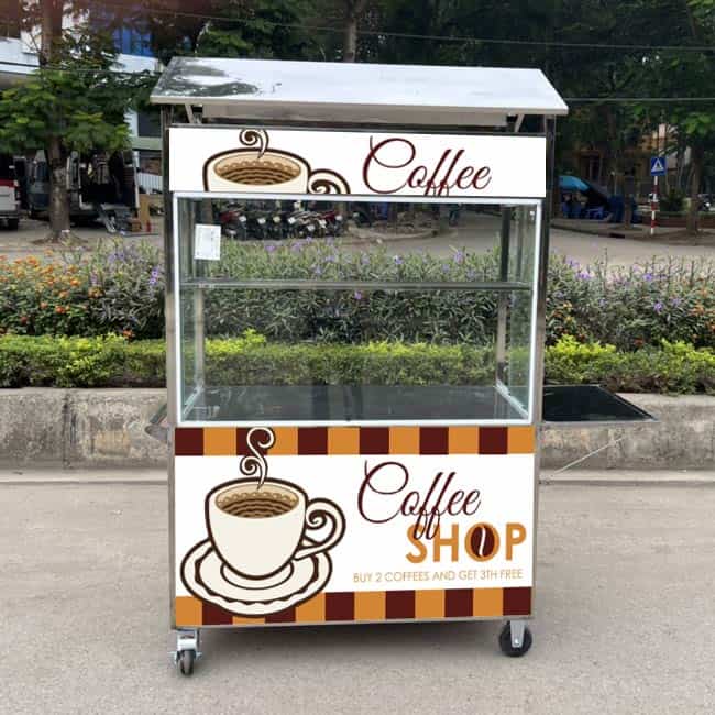 Xe cafe bắt mắt