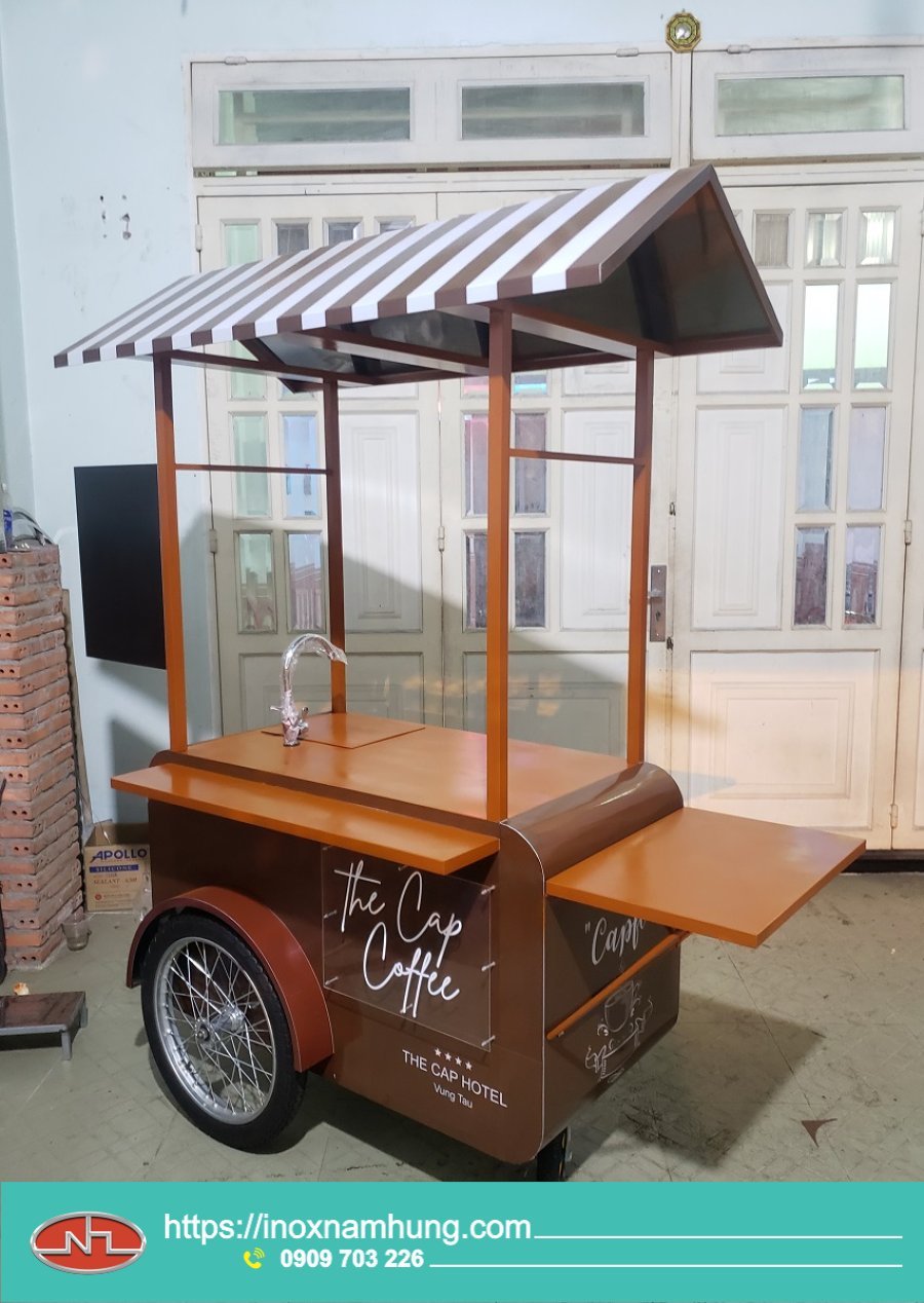 Mẫu xe cà phê đẹp