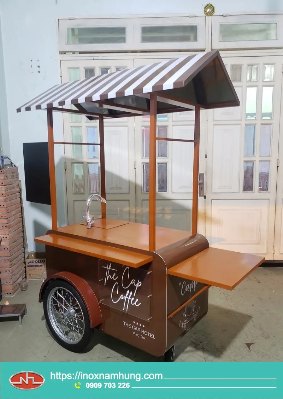 Mẫu xe cà phê đẹp
