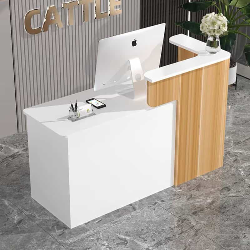 Mẫu quầy lễ tân hiện đại