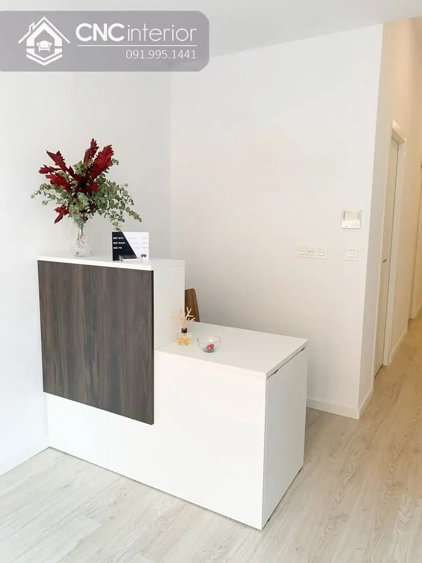 Quầy lễ tân mini tiện lợi