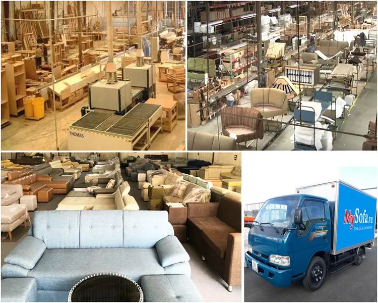 Nhà máy sản xuất sofa tại Hà Nội, Việt Nam
