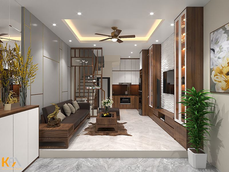 Nội thất nhà phố 3 tầng