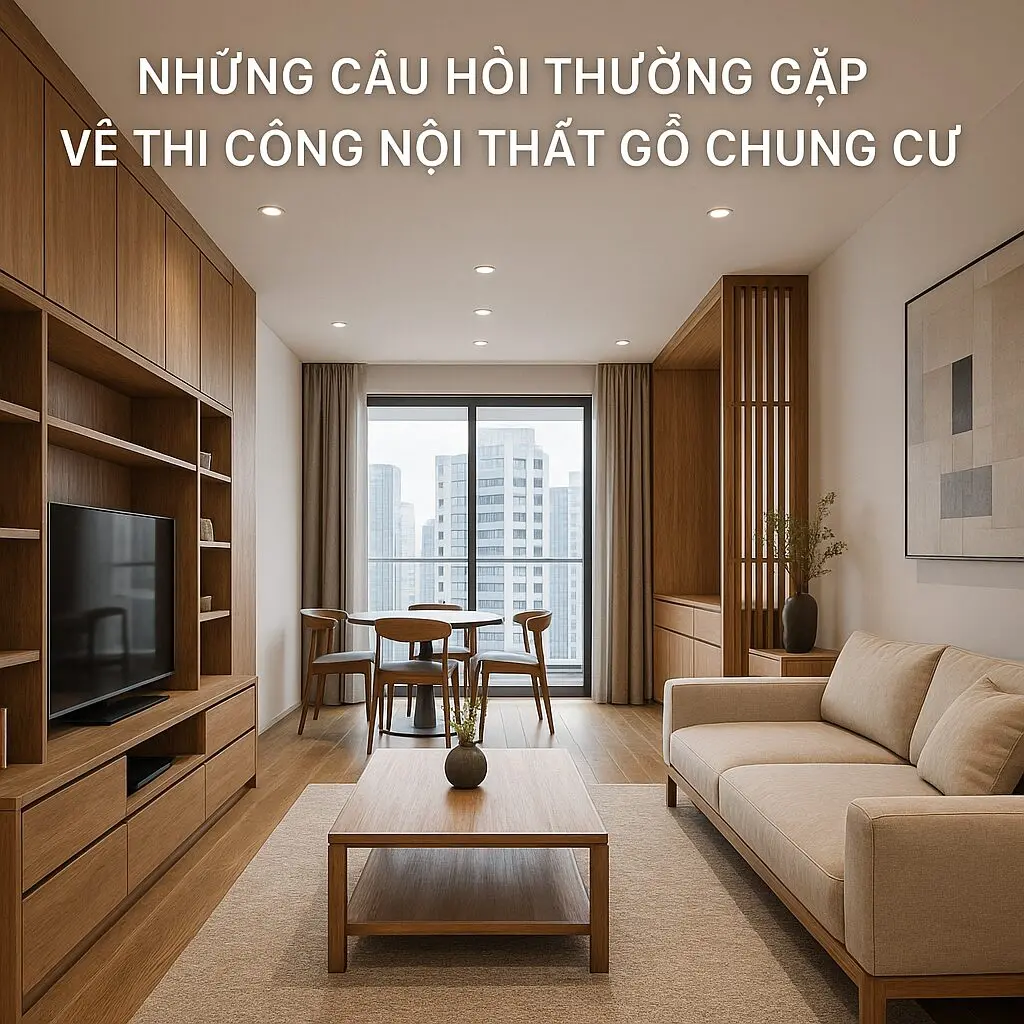 Những Câu Hỏi Thường Gặp Về Thi Công Nội Thất Gỗ Chung Cư Những Câu Hỏi Thường Gặp Về Thi Công Nội Thất Gỗ Chung Cư Bluecons