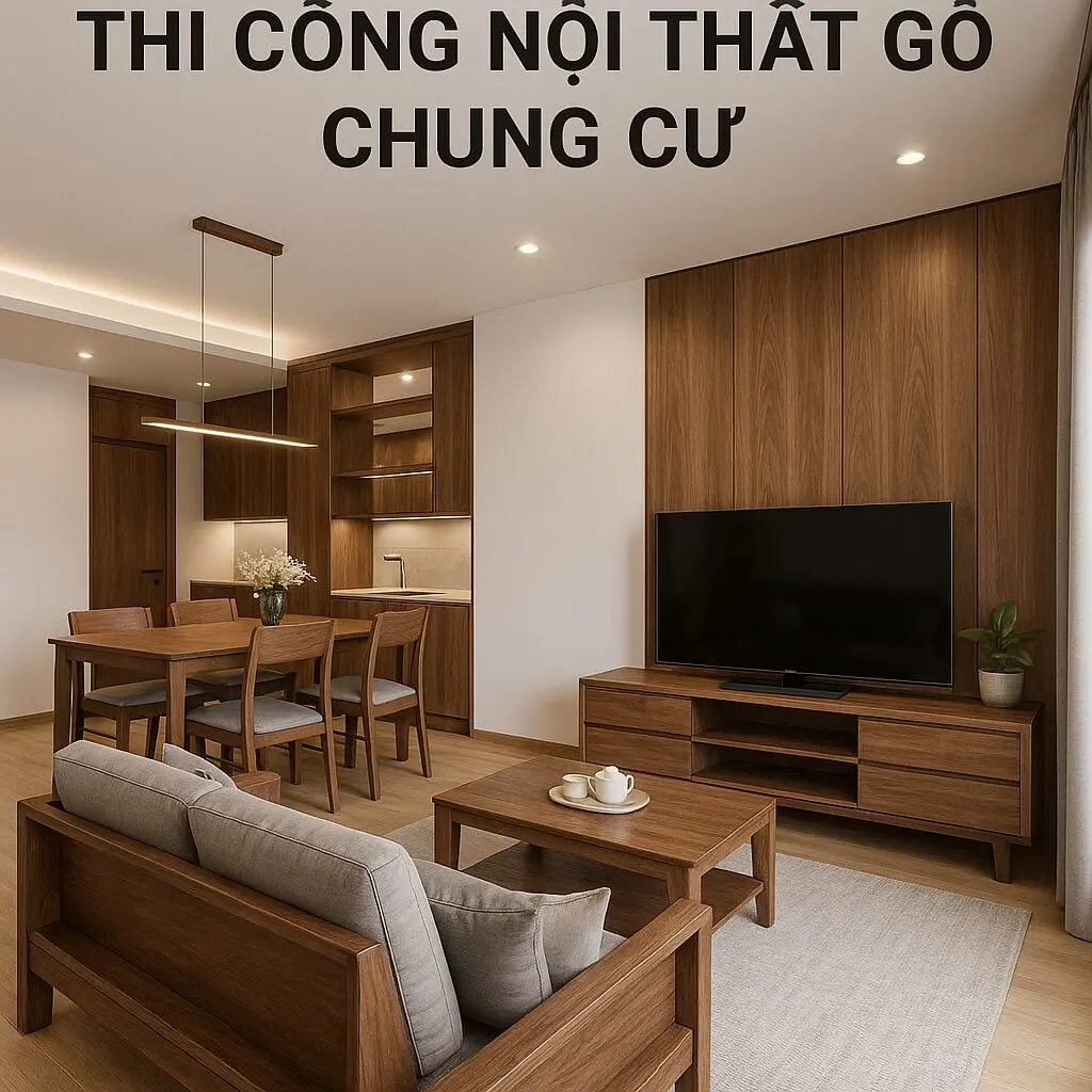 Những Lưu Ý Khi Thi Công Nội Thất Gỗ Chung Cư Những Lưu Ý Khi Thi Công Nội Thất Gỗ Chung Cư Bluecons