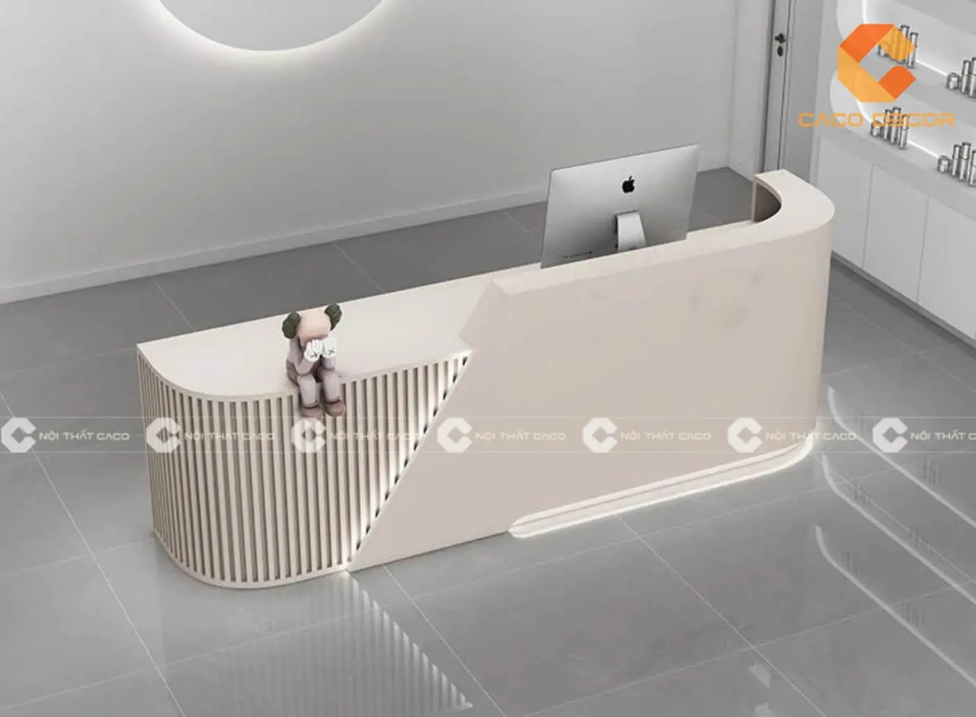 Quầy lễ tân cổ điển