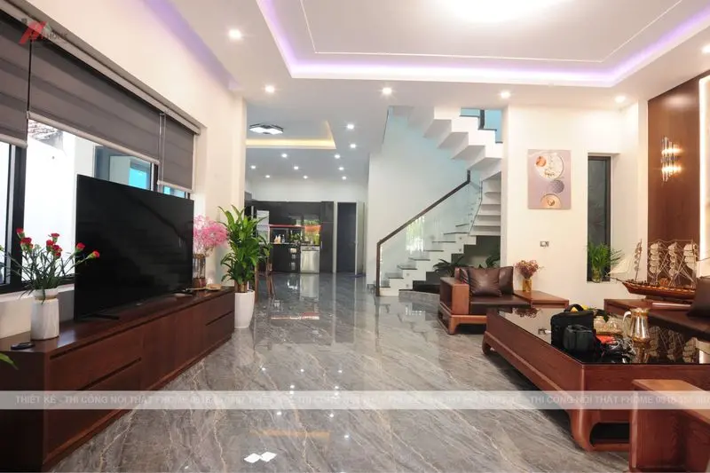 Nội thất phòng khách hiện đại