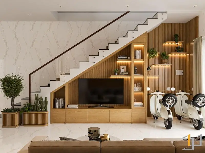 Thiết kế nội thất nhà phố hiện đại