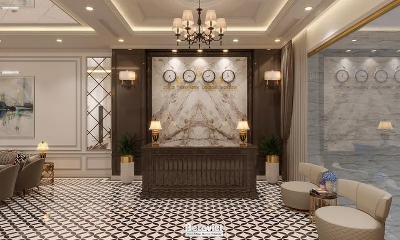 Lobby phong cách Art Deco