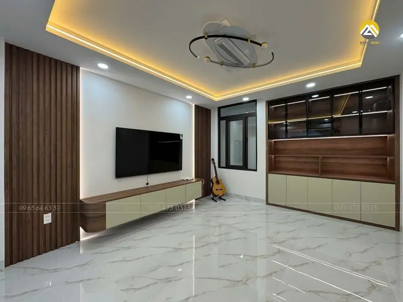 Nội thất phòng bếp gỗ An Cường tại quận 12