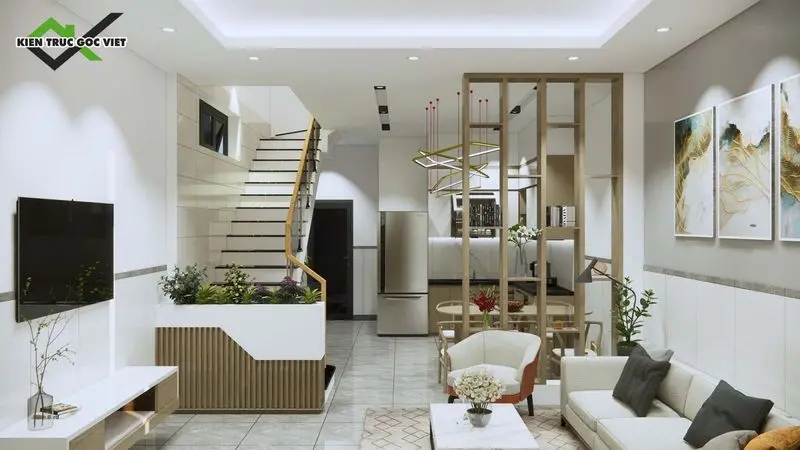 Nội thất phòng khách hiện đại