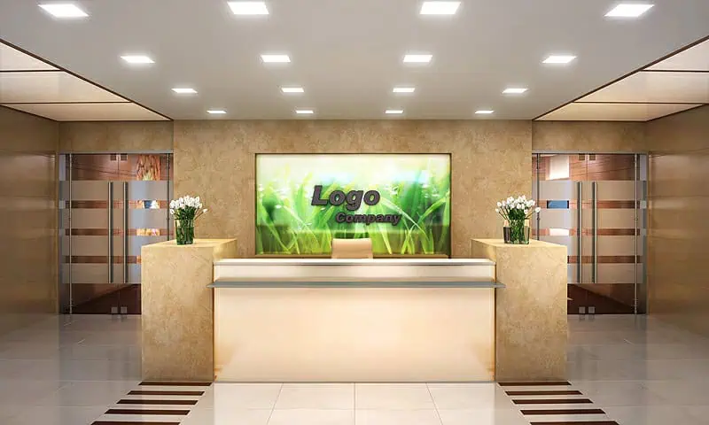 Mẫu Quầy Gỗ Công Nghiệp