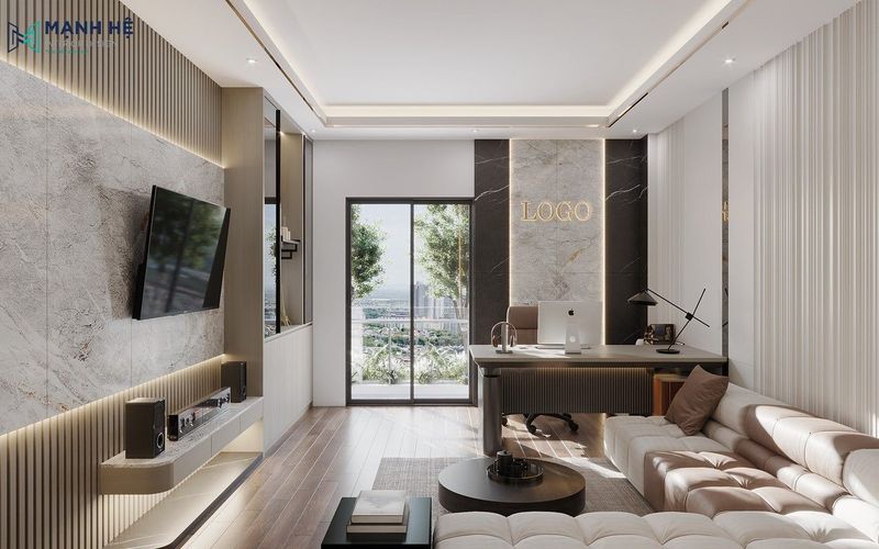 Nội thất văn phòng nhỏ gọn