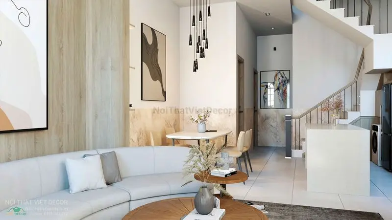 Nội thất nhà phố liên kề tại Vũng Tàu