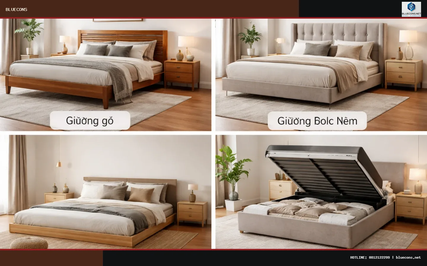 phân biệt loại giường ngủ – ảnh minh họa