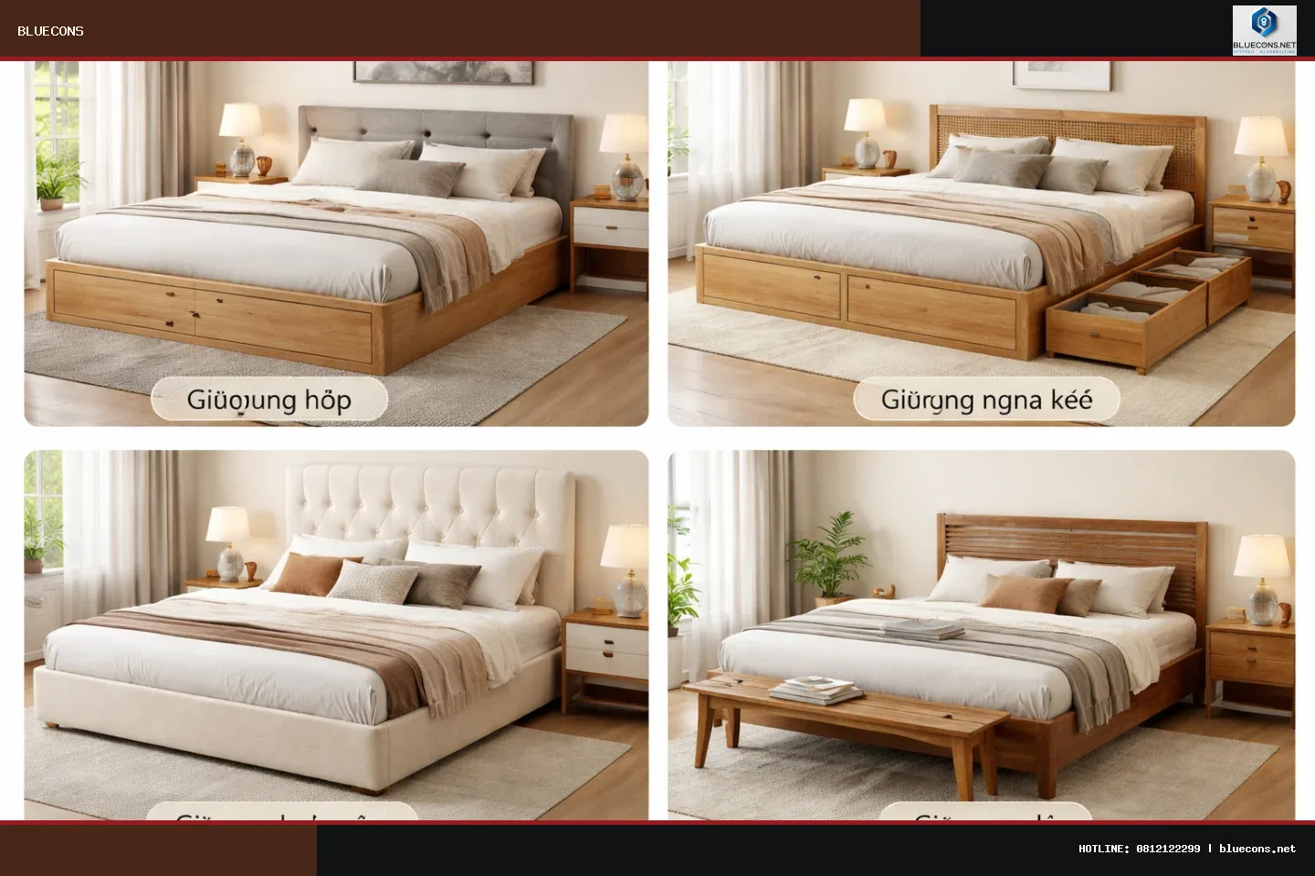 4. Phân biệt giường đơn, giường đôi theo mục đích sử dụng – Bluecons